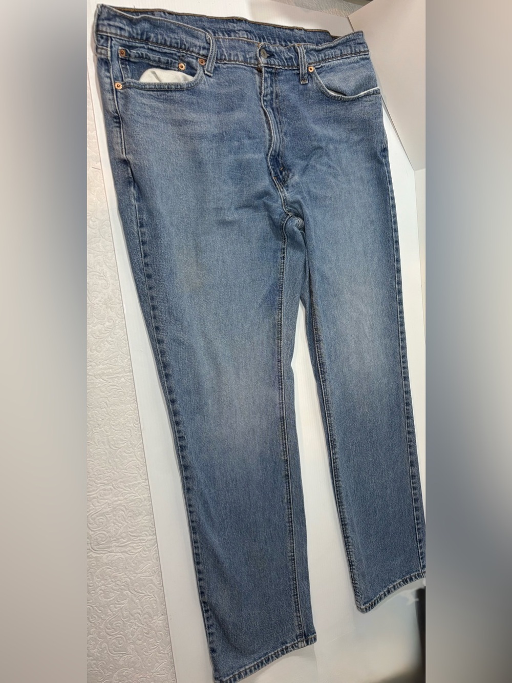Levi's Light Blue 541 Relaxed Fit Denim Jeans